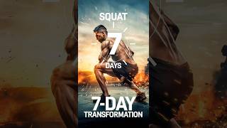 Daily Squats Challenge Transform Your Body in 7 Days 💥 healthytips shortsfeed squats [upl. by Jelle]