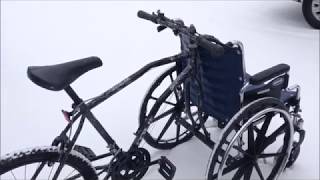 How to build a Wheelchair bicycle Project [upl. by Citron]