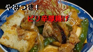 厚揚げと豚肉のピリ辛炒め byまかないチャレンジ [upl. by Jordanson]