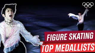 The TOP 5 most decorated figure skaters of all time ⛸🥇 [upl. by Seem341]