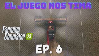 ¡El Juego Nos Estafa 🛑 Contrato Bugeado con la CASE IH AF11  Farming Simulator 25  EP 6 [upl. by Bria]