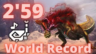 MHW Iceborne Savage Deviljho 259 Hunting Horn WR [upl. by Adel578]