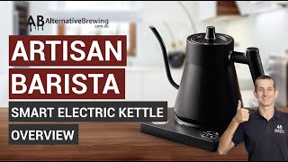 Artisan Barista Smart Electric Coffee Kettle Review [upl. by Nollid]