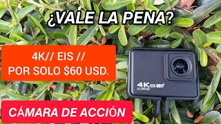 🔥🔥NUEVA CÁMARA  ¿CALIDAD GO PRO A MENOR PRECIO Review 🔥🔥 [upl. by Gayelord793]