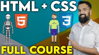 HTML amp CSS Full Course for Free  Beginner to Pro [upl. by Joktan]