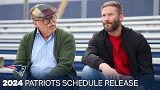 2024 New England Patriots Schedule Release  Good Jules Hunting [upl. by Cleaves]