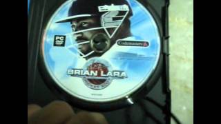 unboxing brian lara international cricket 2007 for pc [upl. by Noxaj]