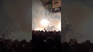 El correfoc a Tarragona [upl. by Hsakaa]