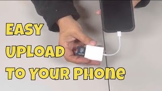 Effortless Phone Uploads With This SD CARD READER [upl. by Penland824]