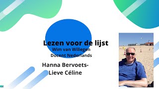 Hanna Bervoets  Lieve Céline 2011 [upl. by Namyaw]