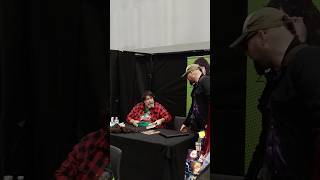 Mick Foley WWE and Happy Sons of Anarchy interacting with fans wwe [upl. by Shel]