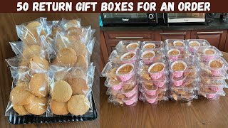 Wheat cookie recipe  50 sample boxes making for an order  தமிழ் [upl. by Evangelist]