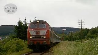 Die Baureihen 218 215 65 und der Itino im Odenwald [upl. by Lecram411]