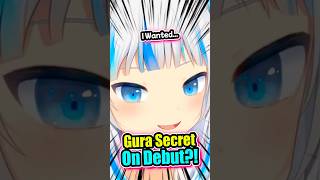 Gura Secret About Her DEBUT OUTFIT🤔 vtuber hololive envtuber hololiveen gawrgura [upl. by Ignacia563]