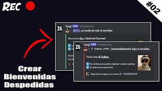 Como Crear BienvenidasDespedidas a un Bot De Discord  Discordjs v14  Episodio 2 [upl. by Niak]