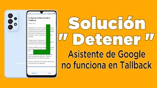 SOLUCIÓN DETENER FRP SAMSUNG TALLBACK NO FUNCIONA [upl. by Tynan]