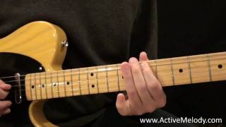 An Easy Guitar Solo in the Major Pentatonic Scale Key of E [upl. by Hannibal]