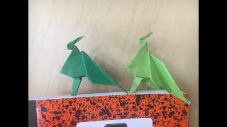 HOW TO MAKE ORIGAMI DRAGON BOOKMARK [upl. by Enrica]