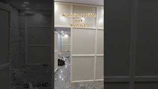 Aluminium partition work aluminium sliding windows aluminiumdoor pvc wall panel aluminium [upl. by Surat]