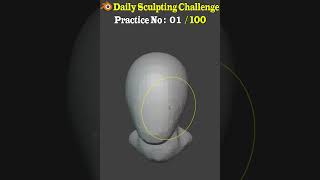 Sculpting in Blender dvr3d [upl. by Tamqrah]