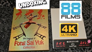 Jet Li Fong Sai Yuk 4K UHD Unboxing 88films [upl. by Asfah459]