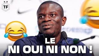 La MASTERCLASS de Ngolo Kanté en Conférence TROP FORT😂  La quotidienne 1606 [upl. by Aaronson351]