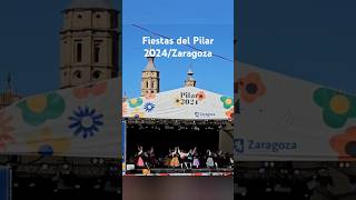 FIESTAS DEL PILAR 2024 EN ZARAGOZA [upl. by Airdnax]