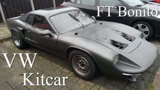 Classic Fiberfab FT Bonito VW Beetle Kit Car Chassis Cheap GT40 Replica Cars To Build Your Self [upl. by Brackett]