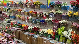 🌷 Flores Artificiales para Decoración en TepitoPapalotesPashminas y más  Centro CDMX 💕 [upl. by Stutsman]