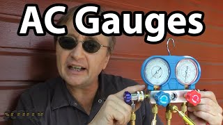 How to use AC Gauges in Your Car AC Problems [upl. by Evets]