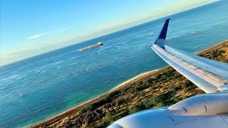 The Island Hopper – Full Flight – United – Boeing 737824 – HNLMAJ – N36280 – UA154 – IFS Ep 537 [upl. by Nerfe350]