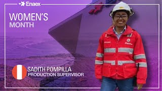 Enaex Womens Month Get to know Sadith from Peru [upl. by Hans]