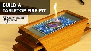 How to Assemble and Light the Tabletop Fire Pit Project [upl. by Wayland]