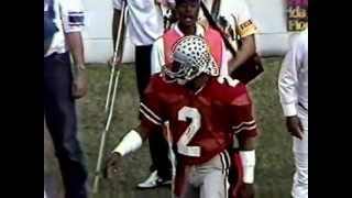 Cris Carters OneHanded Grab  1985 Citrus Bowl [upl. by Turmel501]