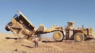 Cliff Collapse on Truck and Excavator Total Dangerous Idiots At Work Heavy Equipment Fails amp Wins [upl. by Relyhs465]