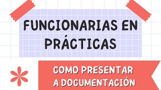 🆕 Como presentar a documentación se aprobaches as oposicións [upl. by Adian]