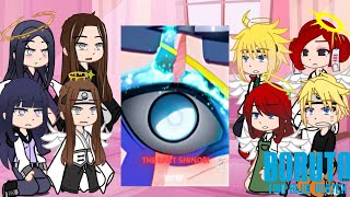 Uzumaki Clan and Hyuga Clan  Neji  react to Boruto Two Blue Vortex [upl. by Gomer]