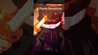 Top 14 Powerful Breathing technique in Demon Slayer 🔥 Part1 youtubeshorts animeedit demonslayer [upl. by Oran]