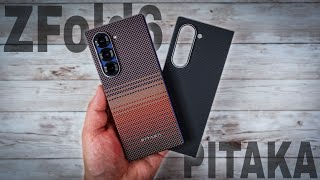 Samsung Galaxy Z Fold 6 Pitaka Case Review [upl. by Anama]