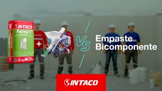 Comparativo  Pastimax S Acrílico Interior vs Empaste Bicomponente [upl. by Velick]