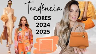 CORES TENDÊNCIA 2024 e 2025 I As principais cores que estarão na moda JAQUE C OLIVEIRA tendencias [upl. by Clare163]