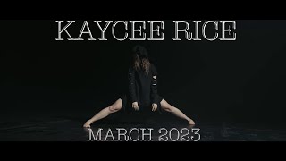 Kaycee Rice  March 2023 Dances [upl. by Chauncey679]