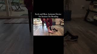 Sock and Shoe Assistant Device for Seniors No Bending [upl. by Namwen]