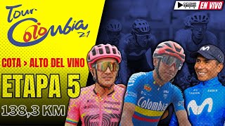 🔴EN VIVO 🚵‍♂️ ETAPA 5🏆TOUR COLOMBIA 2024 🚵‍♂️ 1383 KM [upl. by Yttik]