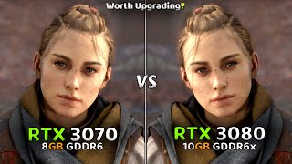 RTX 3070 vs RTX 3080  Test In 10 Games at 4K🔥  How Big Is The Difference [upl. by Nilson]