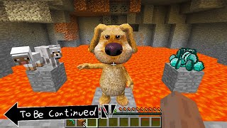 TALKING BEN chooses WHO TO SAVE SHEEP AND WOLF or DIAMONDS in MINECRAFT  Gameplay [upl. by Abad]