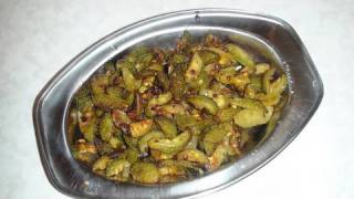 Kantola nu Shhak or Kakora sabzi Recipe Video by Bhavna  Indian Spiny Gourd Fry [upl. by Pinto879]