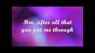 FighterChristina Aguilera Lyrics Video [upl. by Arraic]