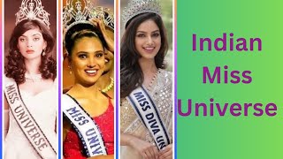 Indian Miss Universe  मिस यूनिवर्स [upl. by Ax]