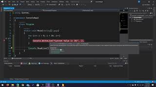 Learning C  Setting and Using Breakpoints in Visual Studio [upl. by Solorac603]